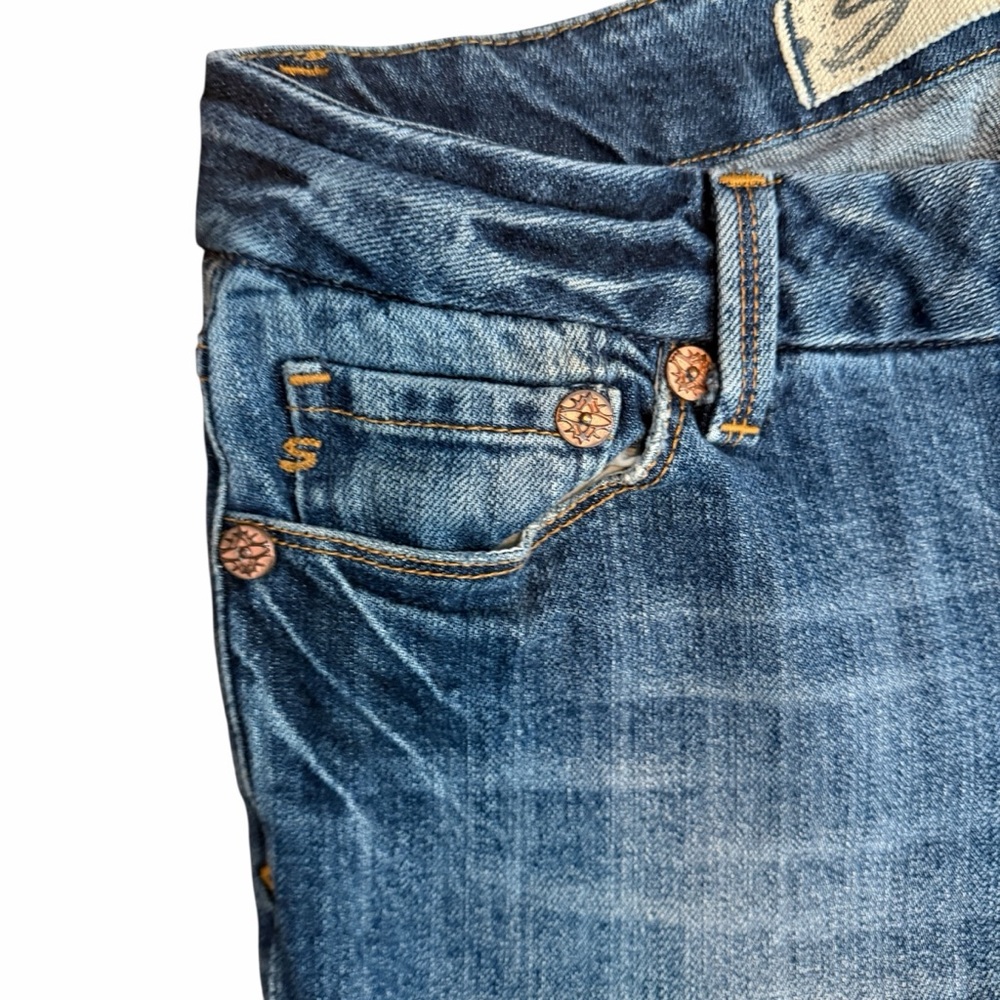Seven7 Women's Classic Blue Boot Cut Jeans Sz 28 - Picture 5 of 9